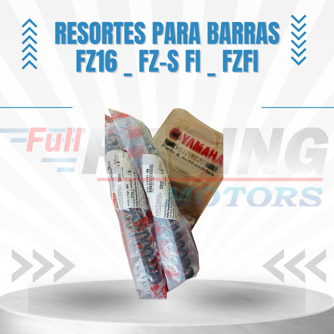 Resortes para barras FZ16  _ FZSFI