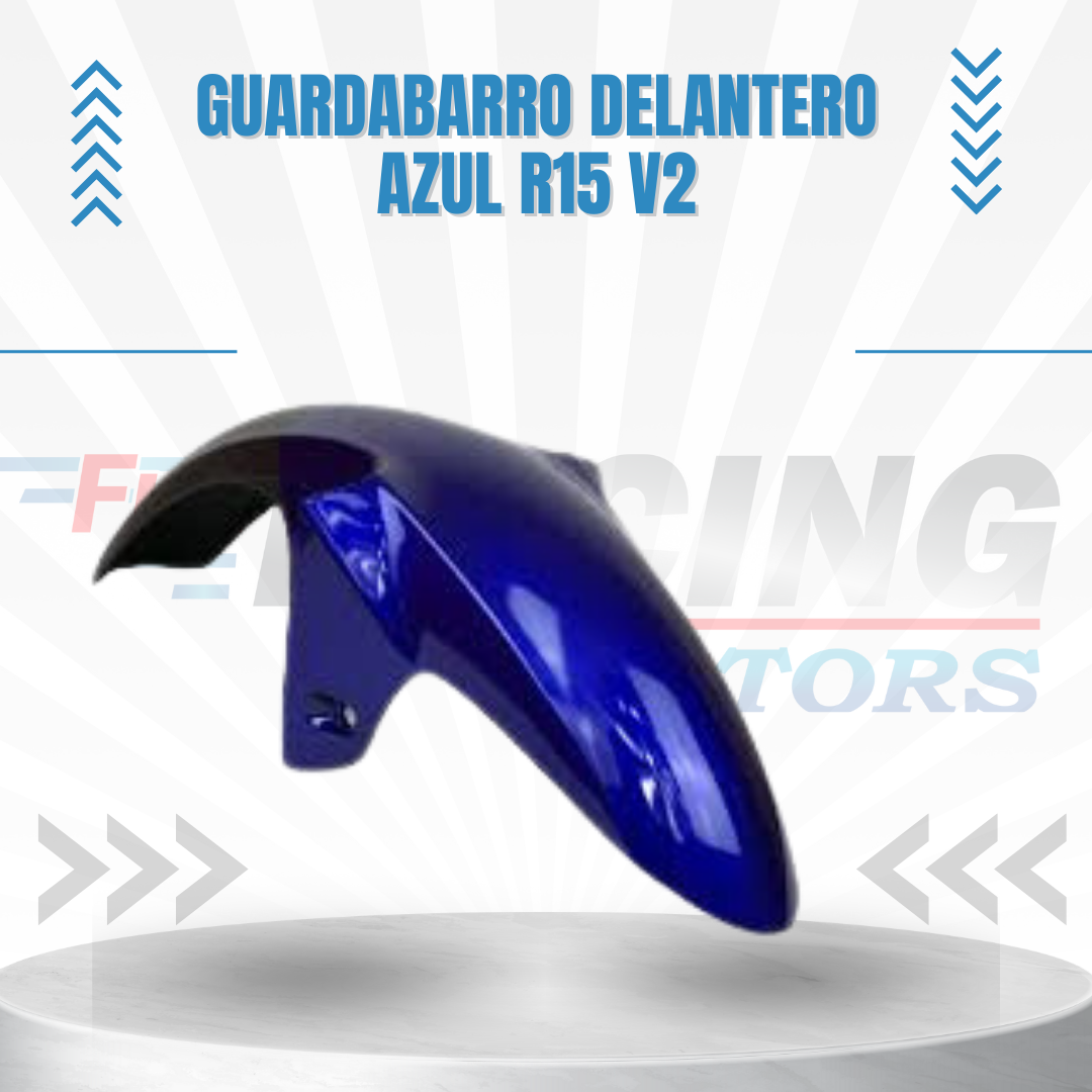 GUARDABARRO DELANTERO AZUL R15 V2