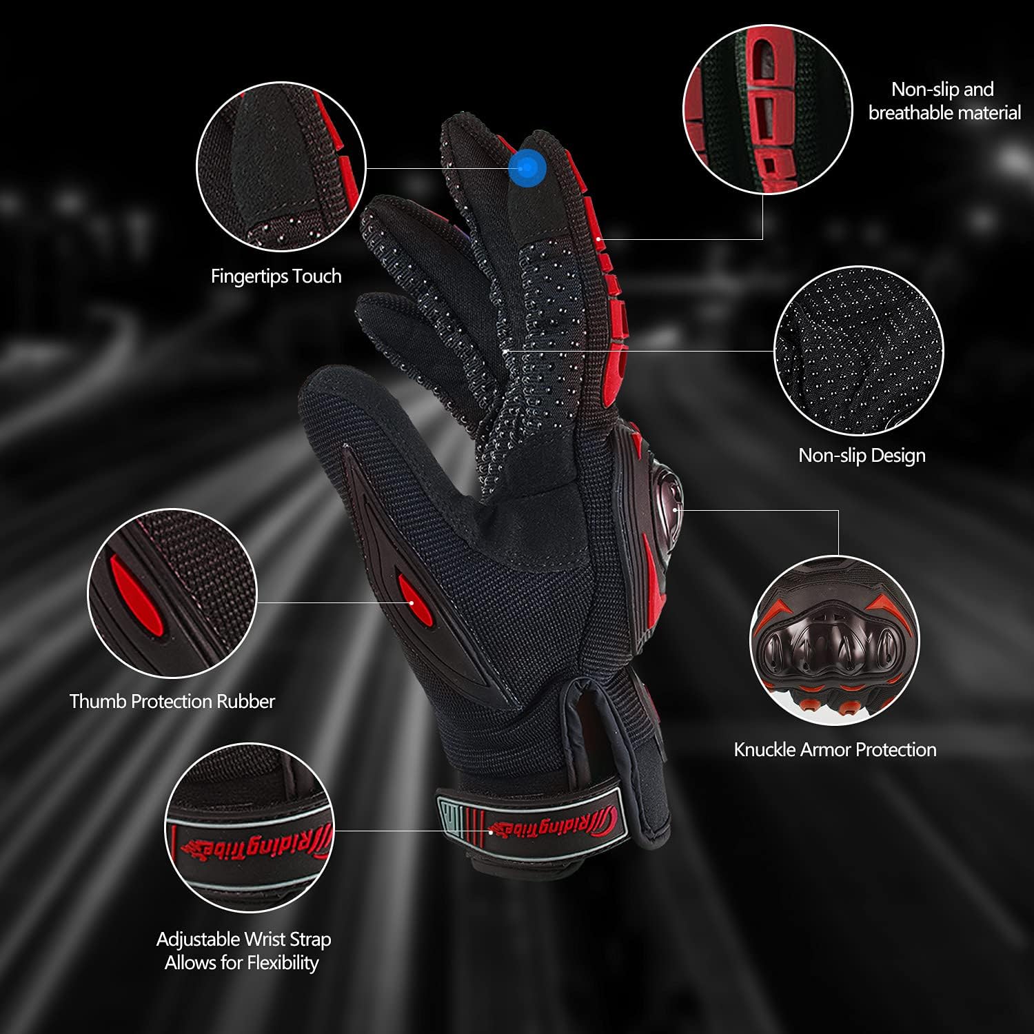 Guantes para Motocicleta