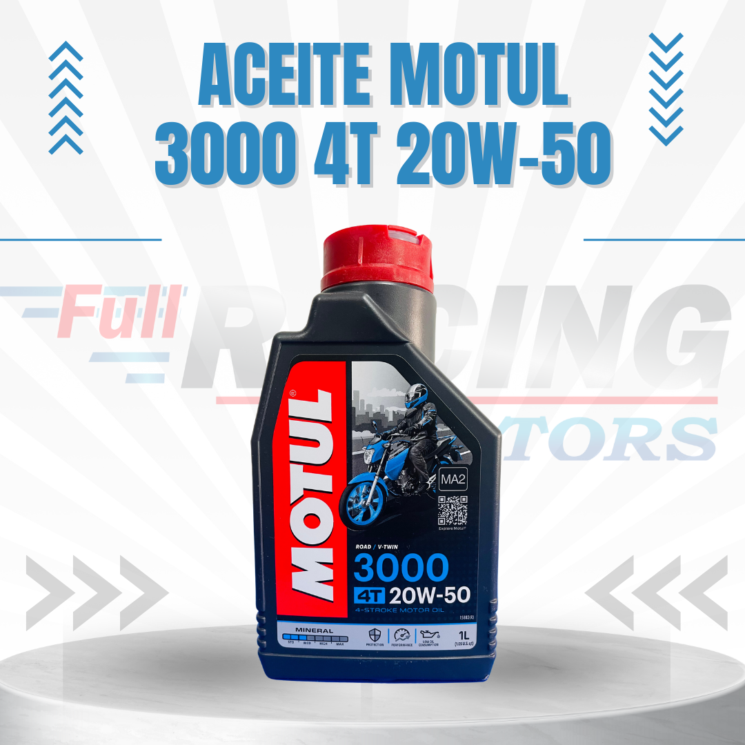 Aceite Motul 3000 4t 20w-50