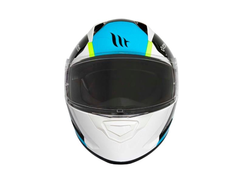 CASCO MT STINGER ALPHA AZUL/PERLA BRILLANTE